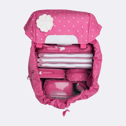 Beckmann Classic skolesekk, Strawberry - levering februar - NYHEIT 2026 Strawberry - Beckmann