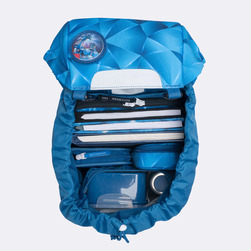 Beckmann Classic skolesekk, Blue Lightning - levering februar - NYHEIT 2026 Blue  lightning - Beckmann