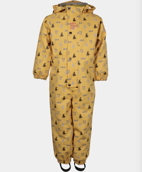 Kattnakken Heilårsregndress Hagl Bananskum - kjem snart!