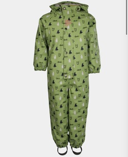 Kattnakken Heilårsregndress Hagl Supergrønn - kjem snart! Supergrønn - Kattnakken