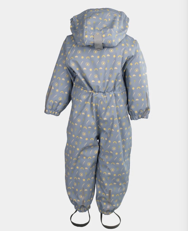 Kattnakken Babyregndress Dugg Mjuk Blå - kjem snart!