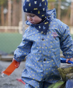 Kattnakken Babyregndress Dugg Mjuk Blå - kjem snart! Mjuk blå - Kattnakken