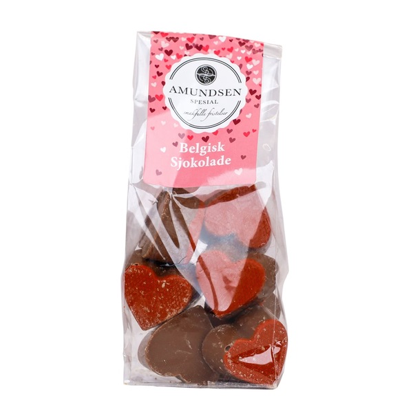 Sjokoladehjerter m/Karamell