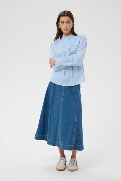 Glessia Skjorte m/rysjekant