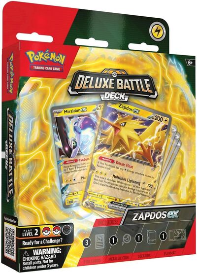 Pokemon Deluxe Battle Deck Zapdos - pokèmon