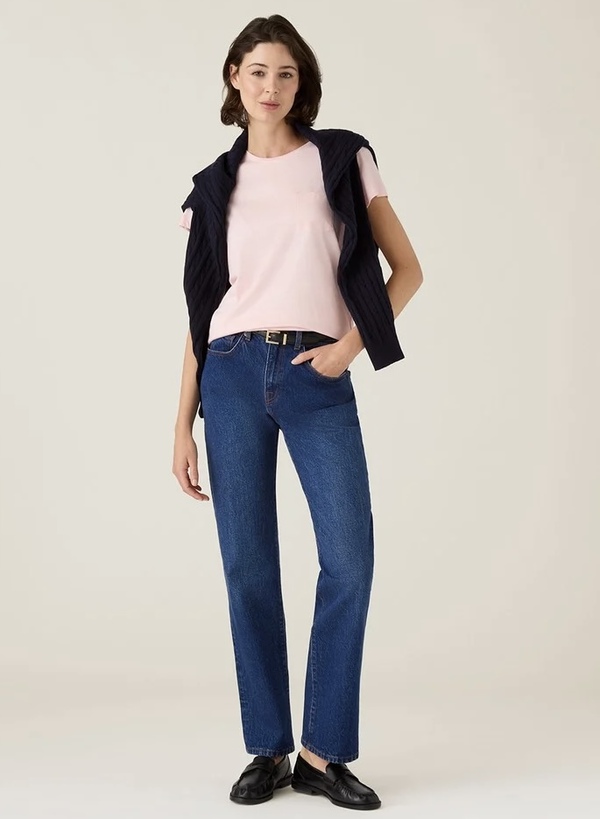 Bomull-moda blanding klassisk t-skjotre