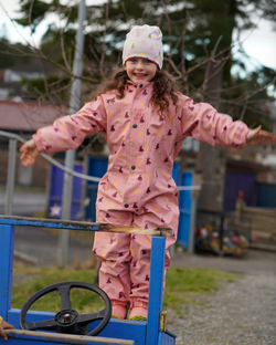 Kattnakken Heilårsregndress Hagl Rosa krystall - Kattnakken