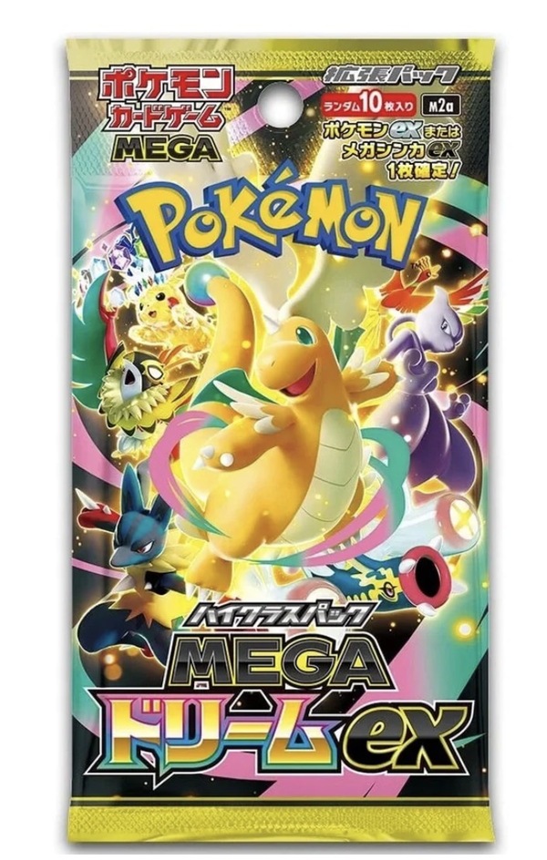Pokemon Mega Dream ex Boosterpakke (Japansk)