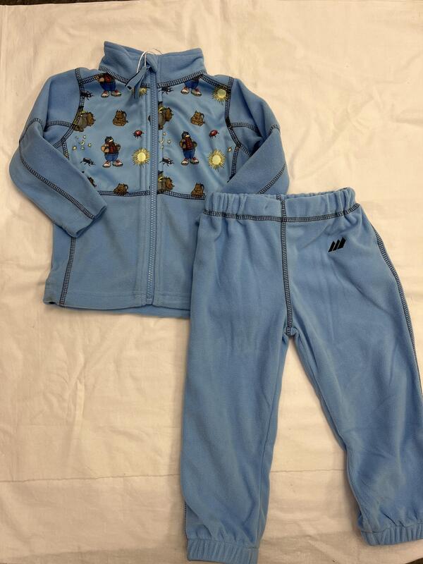 SKOGSTAD ALVDAL MOCROFLEECE SETT "FLÅKLYPA"