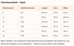 Kjole med stener Rosa - Guttogpike