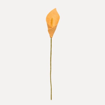 Ullfilt Calla Lilje  Orange - UND Seasonal 