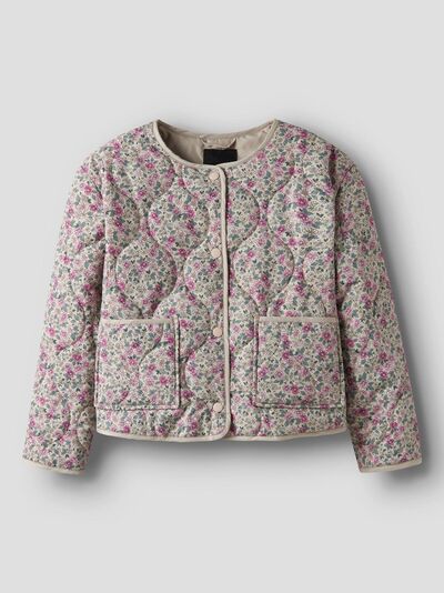 NKFMARIE QUILT JACKET Peyote - Name It