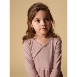 NMFDIMIA LS DRESS LIL ATELIER Misty Rose - LIL`ATELIER