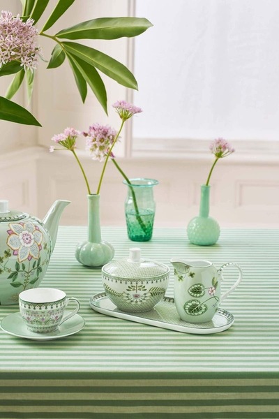 Lily & Lotus Sukkerskål 300ml LIGHT GREEN - Pip Studio