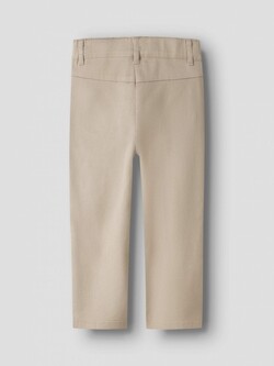 NMMDOREEN REGULAR TWILL PANT LIL ATELIER Oxford Tan - LIL`ATELIER