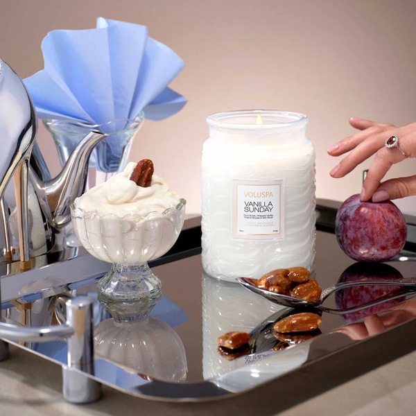 Duftlys - Vanilla Sunday 510g, 100t