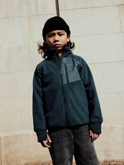 NMNMOVE03 WINDFLEECE JACKET Green Gables - Name It