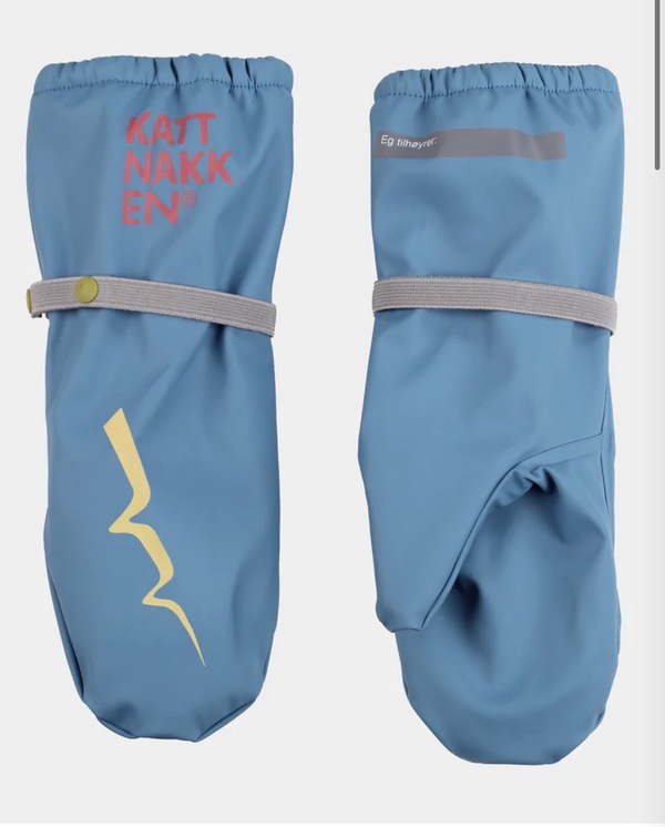 Kattnakken regnvottar Superhelt Superblå - LIMITED EDITION