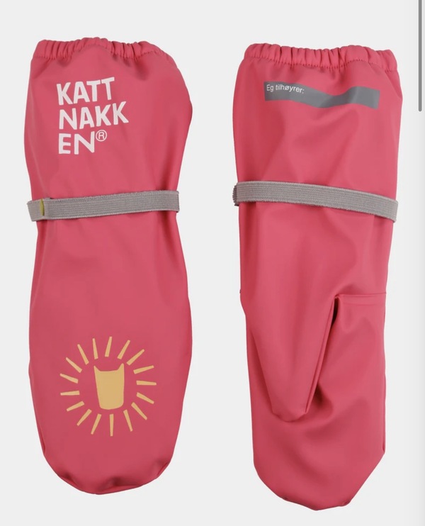 Kattnakken regnvottar Superhelt Superrosa - LIMITED EDITION