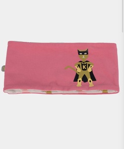 Kattnakken pannebånd vendbar Superrosa Superrosa - Kattnakken