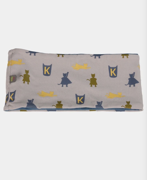 Kattnakken pannebånd vendbar Superblå