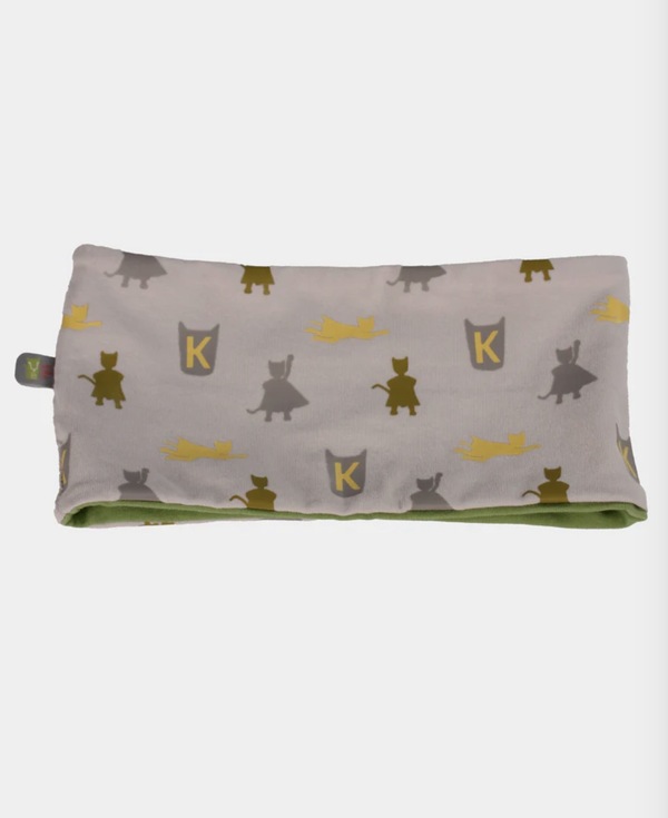 Kattnakken panneband vendbar Supergrønn