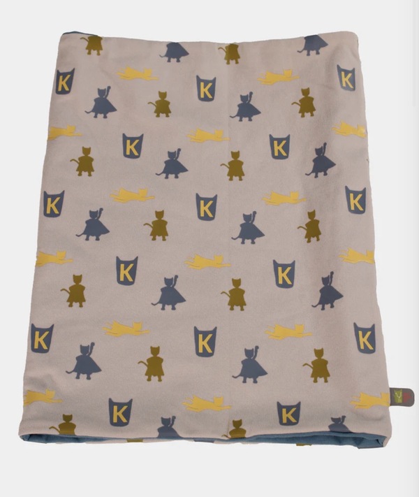 Kattnakken buff vendbar Superblå