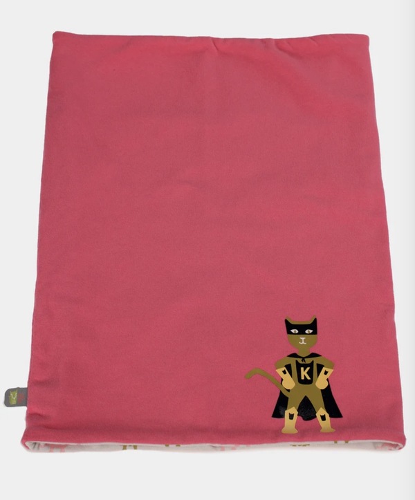 Kattnakken buff vendbar Superrosa