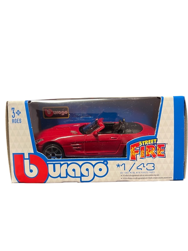 Burago 1:43 Street Fire metallbil