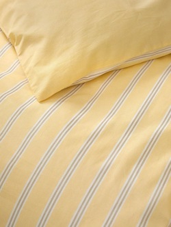 Ylva Ekstra Fin Bomull Sengesett - Gul Gul - Høie of Scandinavia 