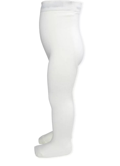 Lillelam ullstrømpebukse m/mønster Hvit m/Mønster - Lillelam