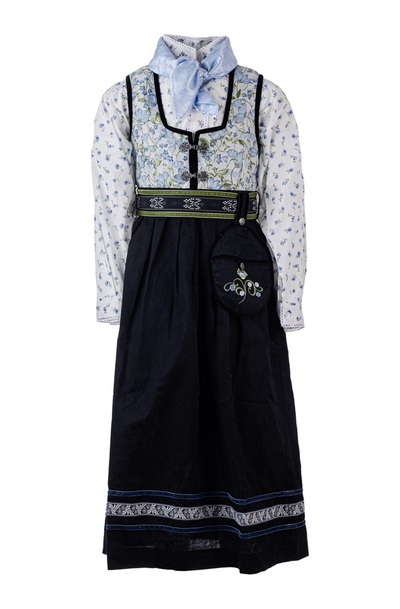 Oline Festdrakt Komplett pakke Blå - Salto