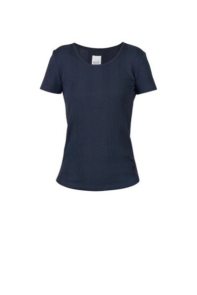 Blue Dodo Rib Tee NEW NAVY - Blue Sportswear