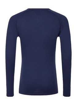 Bula Geo Merino Wool crew Navy - Bula