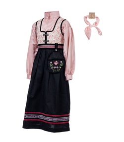 Oline Festdrakt Komplett pakke Rosa - Salto