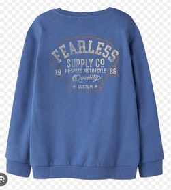 NKMBLAIN LS NREG SWEAT BRUSH Delft - Name It