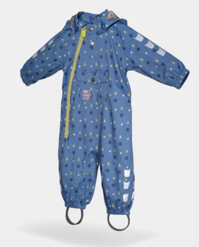 Kattnakken Vinddress Baby / tynn parkdress Blå horisont (Stor i størrelsen) Blå horisont - Kattnakken