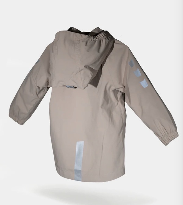 Kattnakken Vindjakke Lys Bark