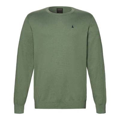 MUSTO MEN'S ORIGINAL LITE CREW KNIT Pangea green - Musto