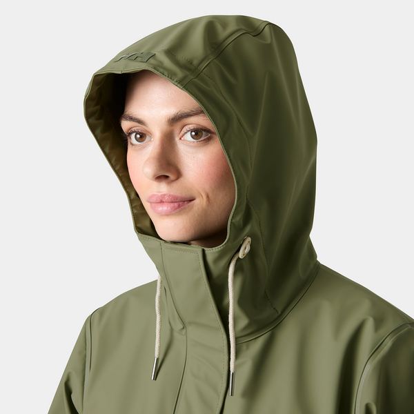 Women's Moss Block PU Raincoat