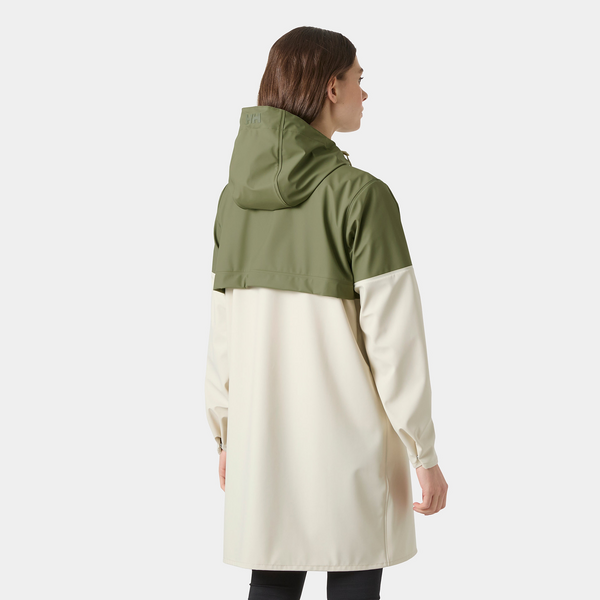 Women's Moss Block PU Raincoat