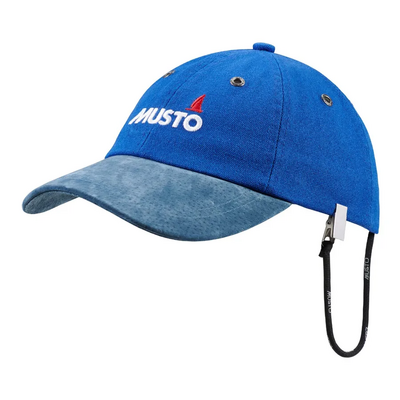 MUSTO CREW CAP Mazarine Blå - Musto
