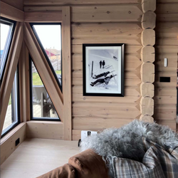 Vintage bilde. Slapper av i solen. None - Hyttestil