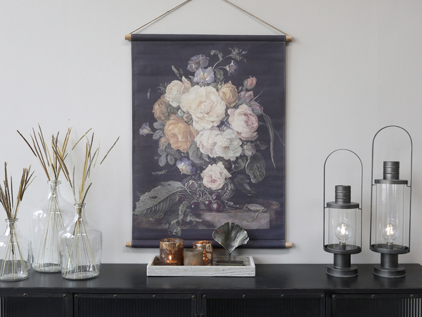Plansje med blomsterprint