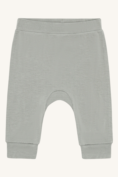HCGUSTI SOLID BAMBUS PANT Forest Fog - Hust & Claire