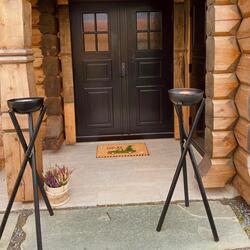 Fakkelholder Pappsen 115 cm  sort - Hyttestil