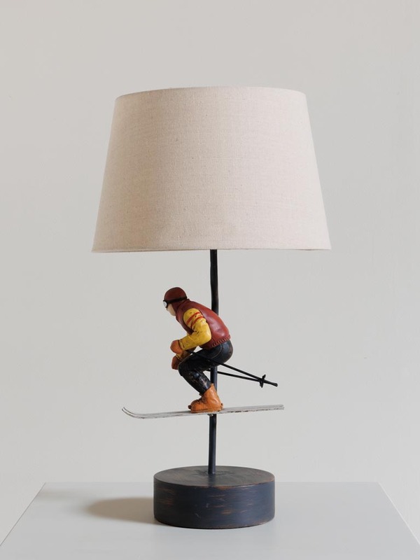 Bordlampe Vintage alpint m skjerm