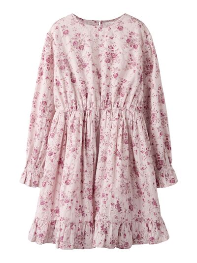 NKFFEMBRODER LS DRESS Cradle Pink - Name It