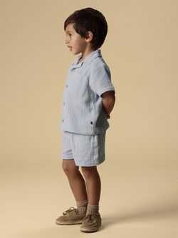 NMMFULINA SHORTS LIL ATELIER Zen blue - LIL`ATELIER