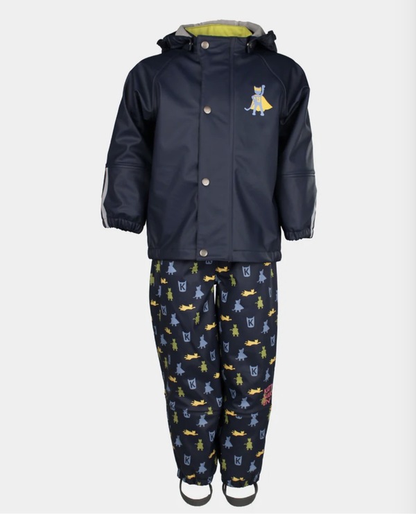 Kattnakken Regnsett Plask Marine